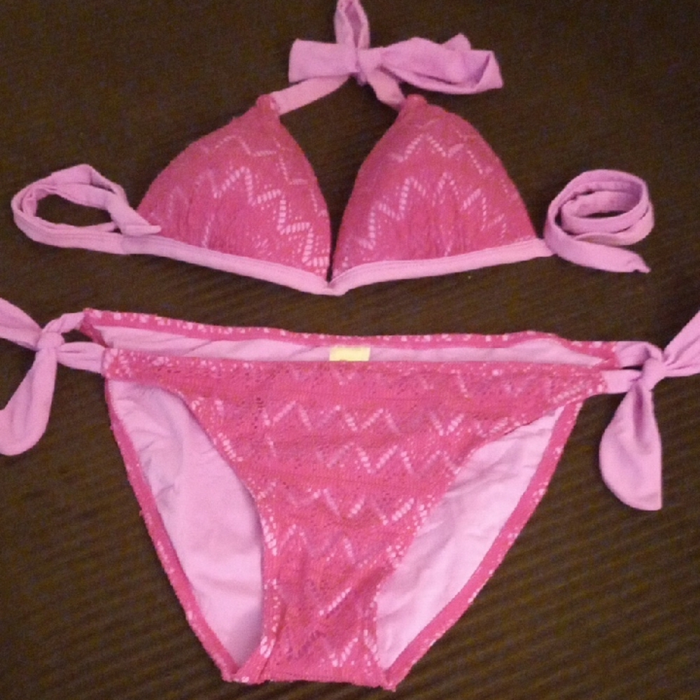 Hula Honey Vibrant Pink Swimwear 2pc...